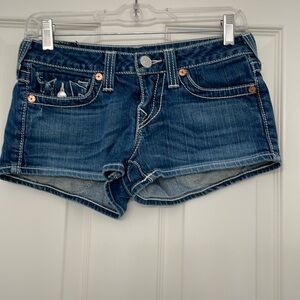 True Religion Jean Shorts